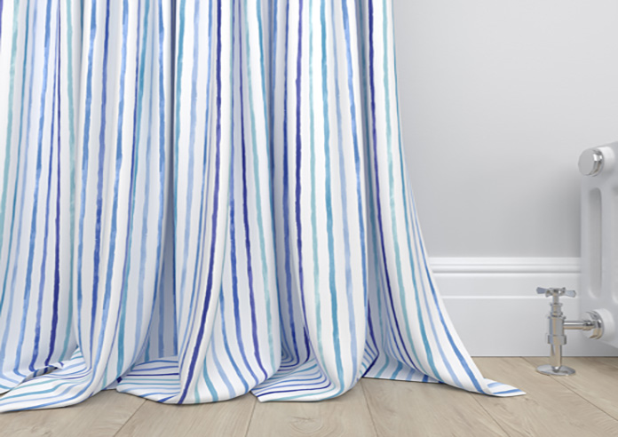 Vintage Stripe, Riviera - Made to Measure Curtains - Image 6